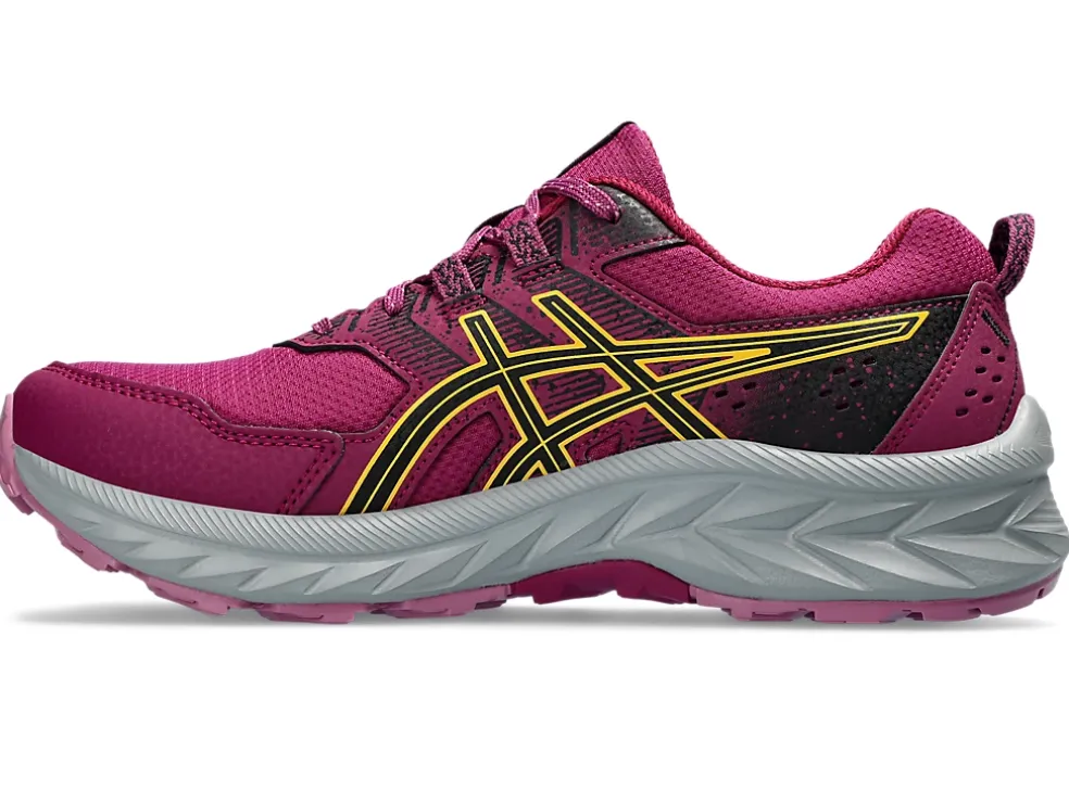 Discount ASICS GEL-VENTURE 9 EXTRA WIDE Blackberry/Black