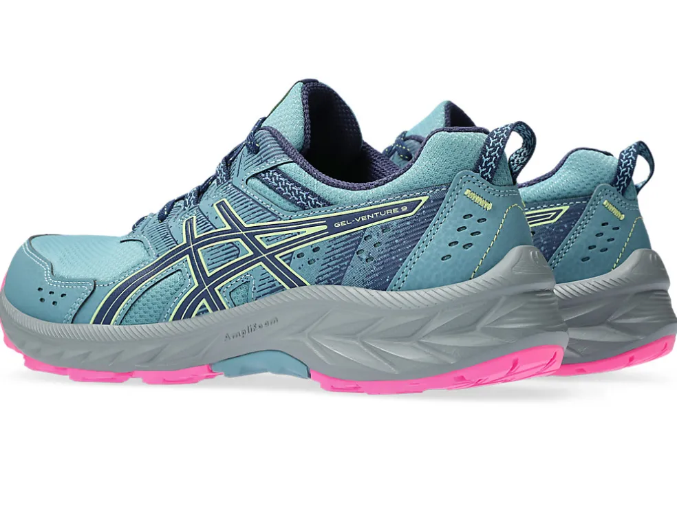Shop ASICS GEL-VENTURE 9 EXTRA WIDE Gris Blue/Deep Ocean