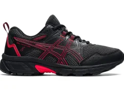Store ASICS GEL-VENTURE 8 GRADE SCHOOL Black/Electric Red