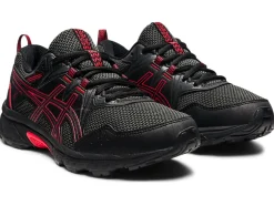 Store ASICS GEL-VENTURE 8 GRADE SCHOOL Black/Electric Red