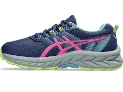 New ASICS GEL-VENTURE 9 GRADE SCHOOL Deep Ocean/Hot Pink