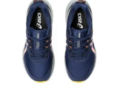 New ASICS GEL-VENTURE 9 GRADE SCHOOL Blue Expanse/Sun Coral
