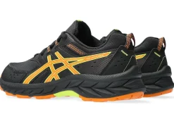 Flash Sale ASICS GEL-VENTURE 9 GRADE SCHOOL Black/Bright Orange