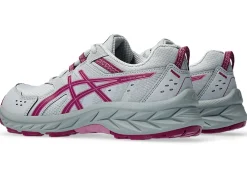 Online ASICS GEL-VENTURE 9 GRADE SCHOOL Piedmont Grey/Blackberry