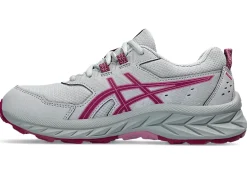 Online ASICS GEL-VENTURE 9 GRADE SCHOOL Piedmont Grey/Blackberry