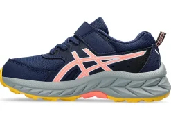 Discount ASICS GEL-VENTURE 9 PRE-SCHOOL Blue Expanse/Sun Coral