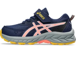 Discount ASICS GEL-VENTURE 9 PRE-SCHOOL Blue Expanse/Sun Coral