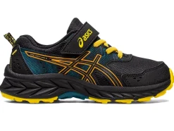 Hot ASICS GEL-VENTURE 9 PRE-SCHOOL Black/Sandstorm