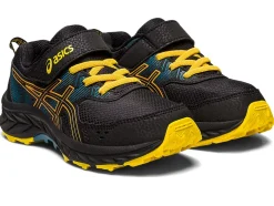 Hot ASICS GEL-VENTURE 9 PRE-SCHOOL Black/Sandstorm