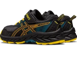 Hot ASICS GEL-VENTURE 9 PRE-SCHOOL Black/Sandstorm
