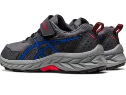 Shop ASICS GEL-VENTURE 9 PRE-SCHOOL Carrier Grey/Tuna Blue