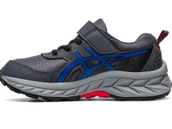 Shop ASICS GEL-VENTURE 9 PRE-SCHOOL Carrier Grey/Tuna Blue