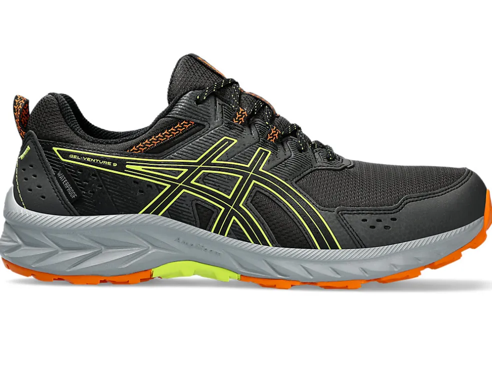 Store ASICS GEL-VENTURE 9 WATERPROOF Graphite Grey/Neon Lime