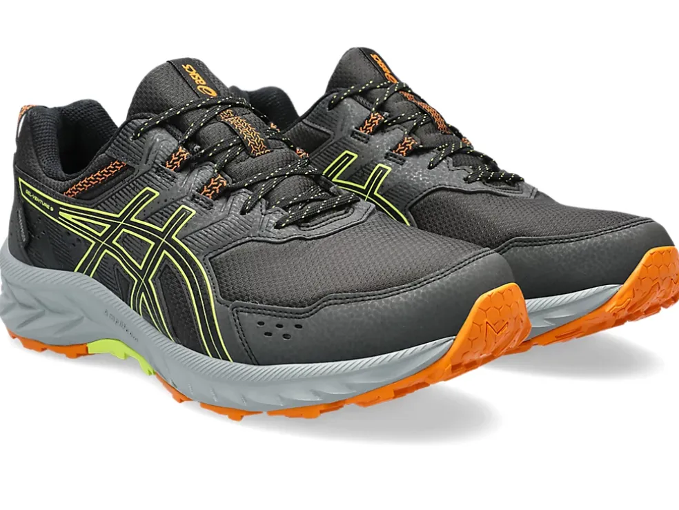Store ASICS GEL-VENTURE 9 WATERPROOF Graphite Grey/Neon Lime