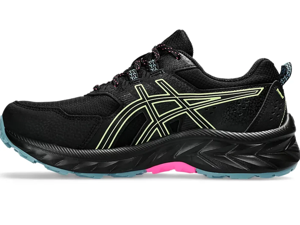 Cheap ASICS GEL-VENTURE 9 WATERPROOF Black/Lime Green