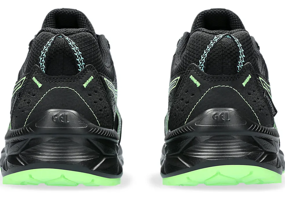 Cheap ASICS GEL-VENTURE 9 WATERPROOF Black/Illuminate Green