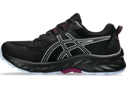 Fashion ASICS GEL-VENTURE 9 WATERPROOF Black/Light Blue