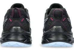 Fashion ASICS GEL-VENTURE 9 WATERPROOF Black/Light Blue