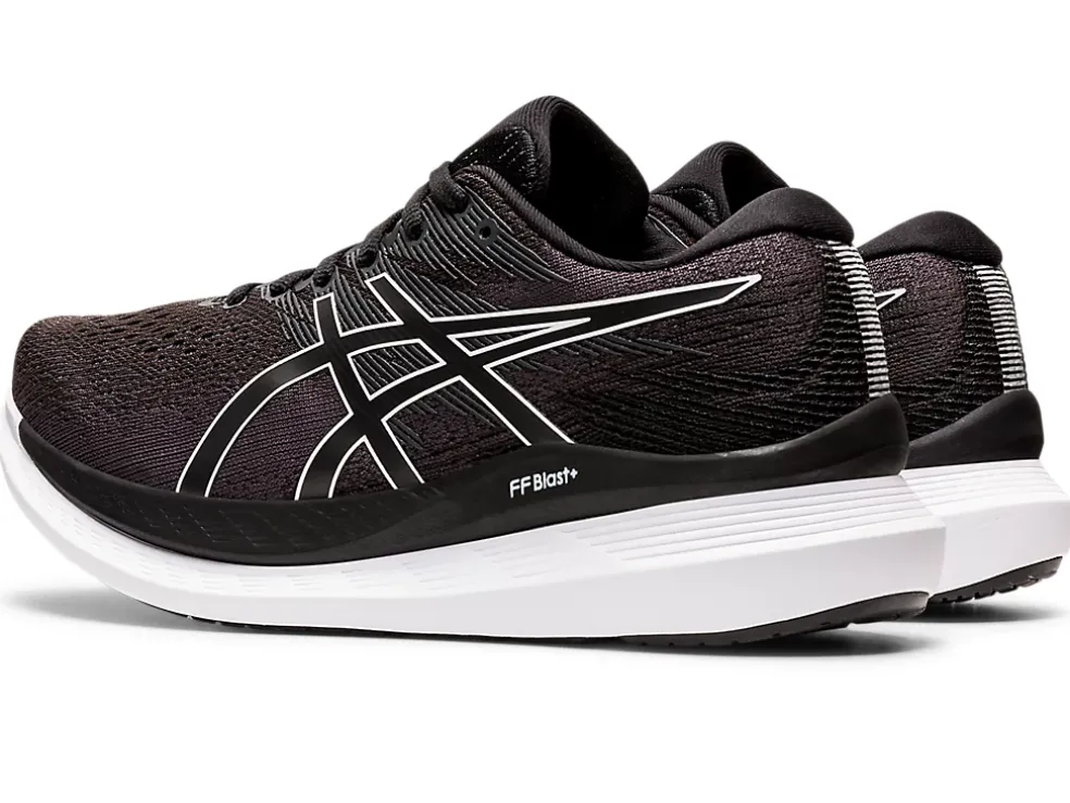 Outlet ASICS GLIDERIDE 3 WIDE Black/White