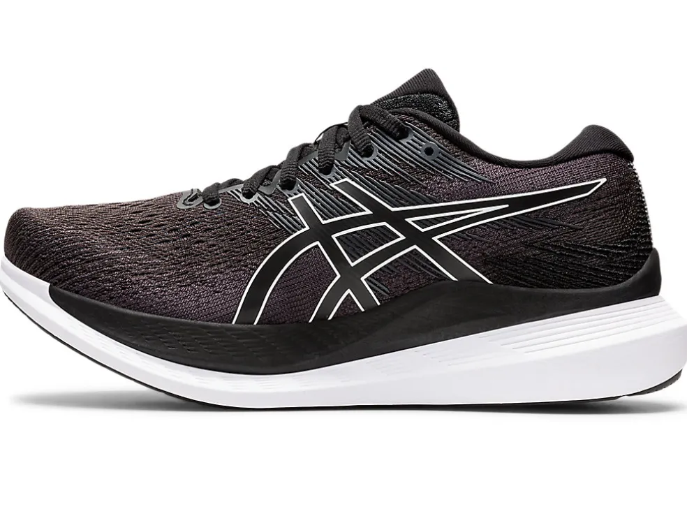 Outlet ASICS GLIDERIDE 3 WIDE Black/White