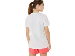 Store ASICS GRAPHIC SHORT SLEEVE WCH Brilliant White
