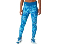 Fashion ASICS GRAPHIC TIGHT Reborn Blue