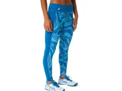 Fashion ASICS GRAPHIC TIGHT Reborn Blue