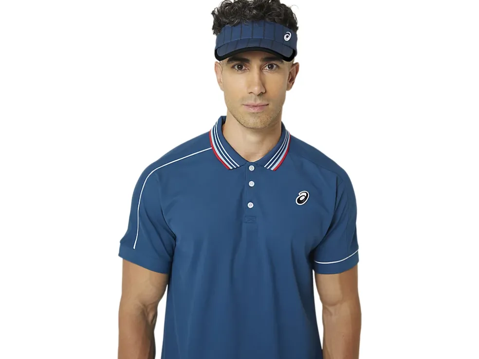 Cheap ASICS GRAPHIC VISOR Mako Blue