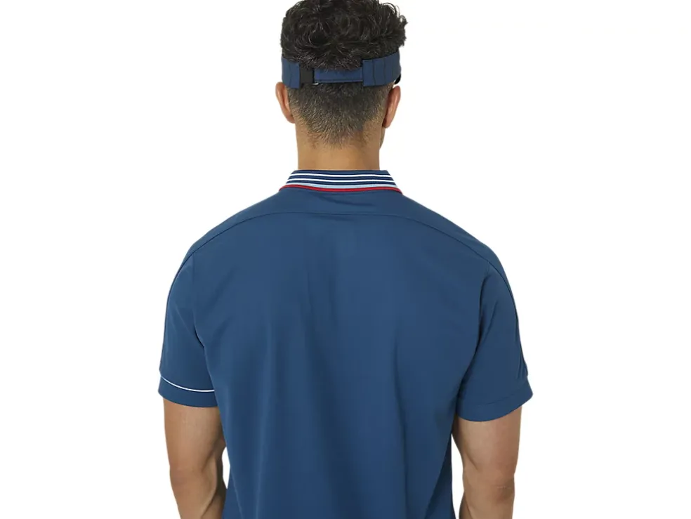 Cheap ASICS GRAPHIC VISOR Mako Blue