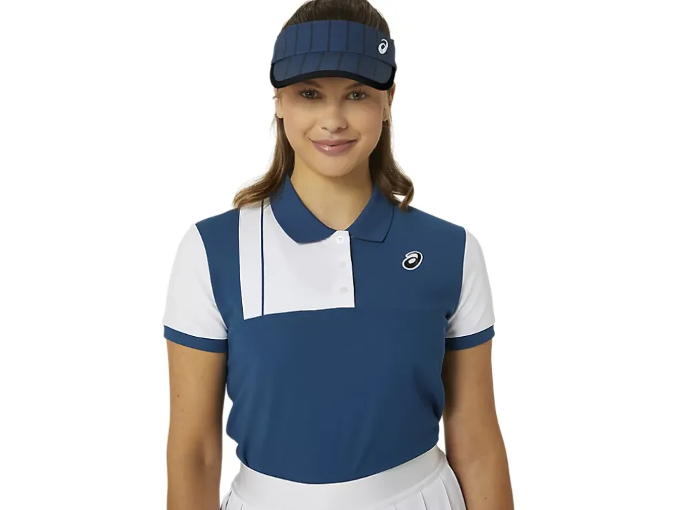 Cheap ASICS GRAPHIC VISOR Mako Blue