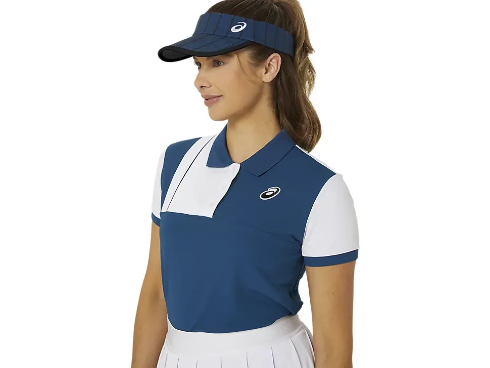 Cheap ASICS GRAPHIC VISOR Mako Blue