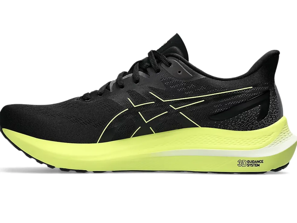 Cheap ASICS GT-2000 12 Black/Glow Yellow