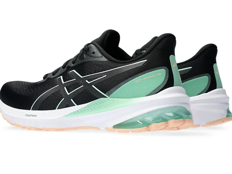 Outlet ASICS GT-1000 12 Black/Mint Tint