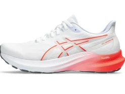 Clearance ASICS GT-2000 12 White/Sunrise Red