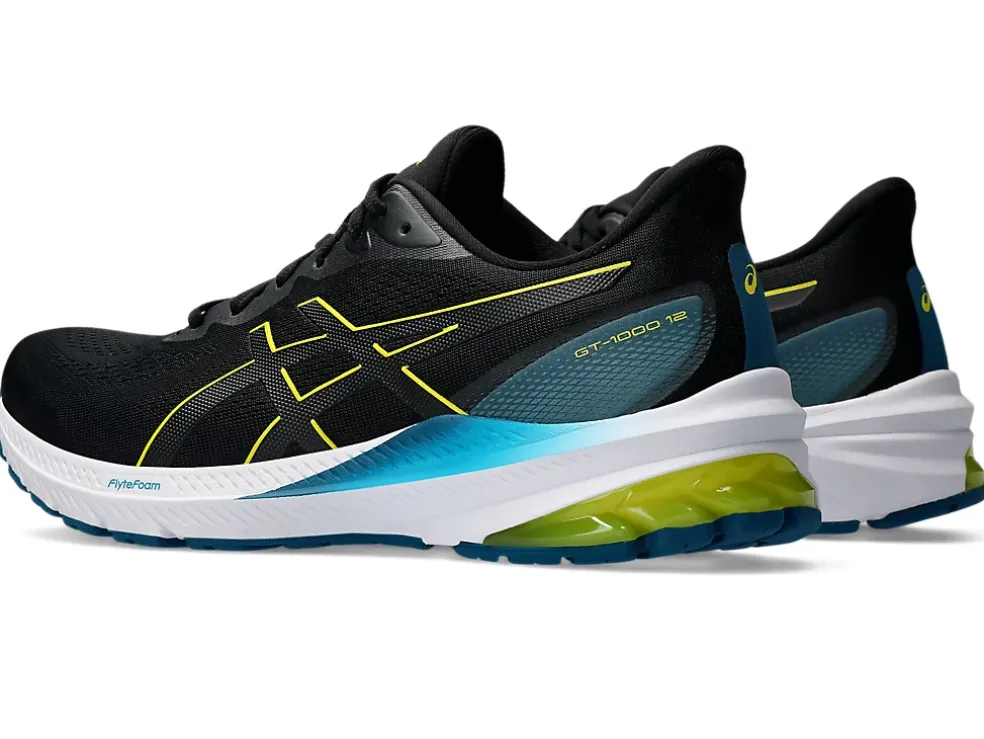Cheap ASICS GT-1000 12 Black/Bright Yellow