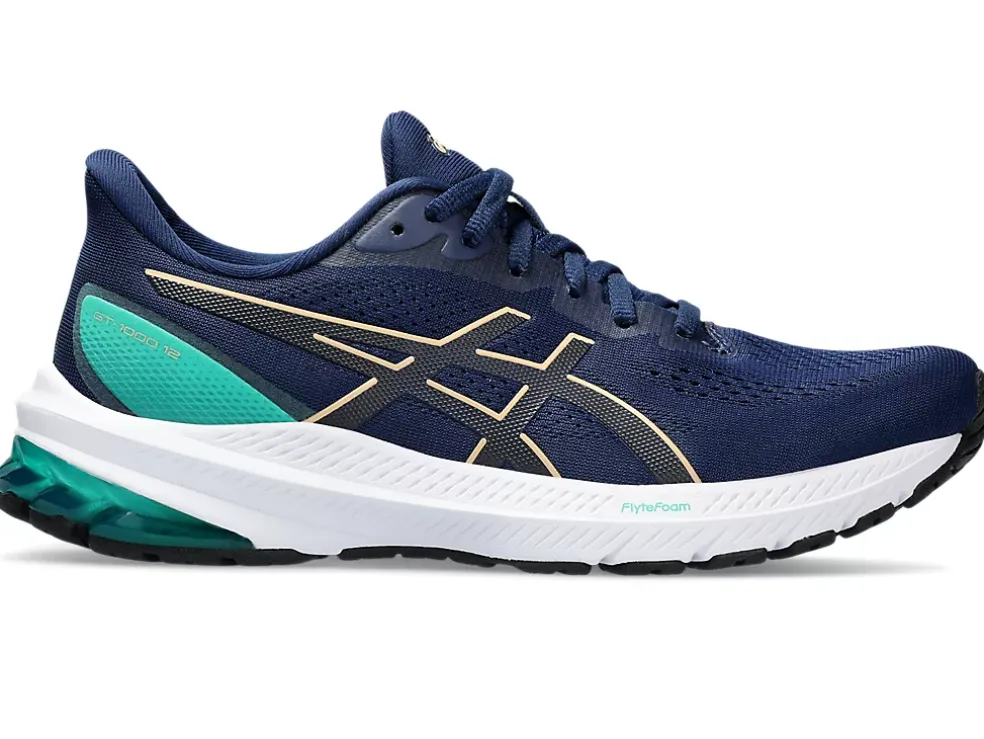 Online ASICS GT-1000 12 Blue Expanse/Champagne