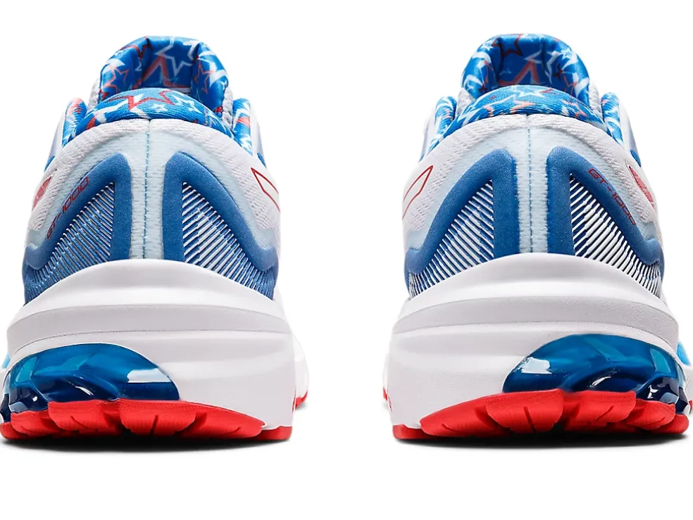 Online ASICS GT-1000 11 White/Electric Red