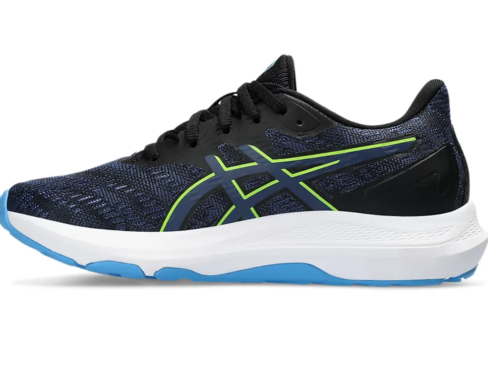 Discount ASICS GT-2000 12 GRADE SCHOOL Black/Blue Expanse