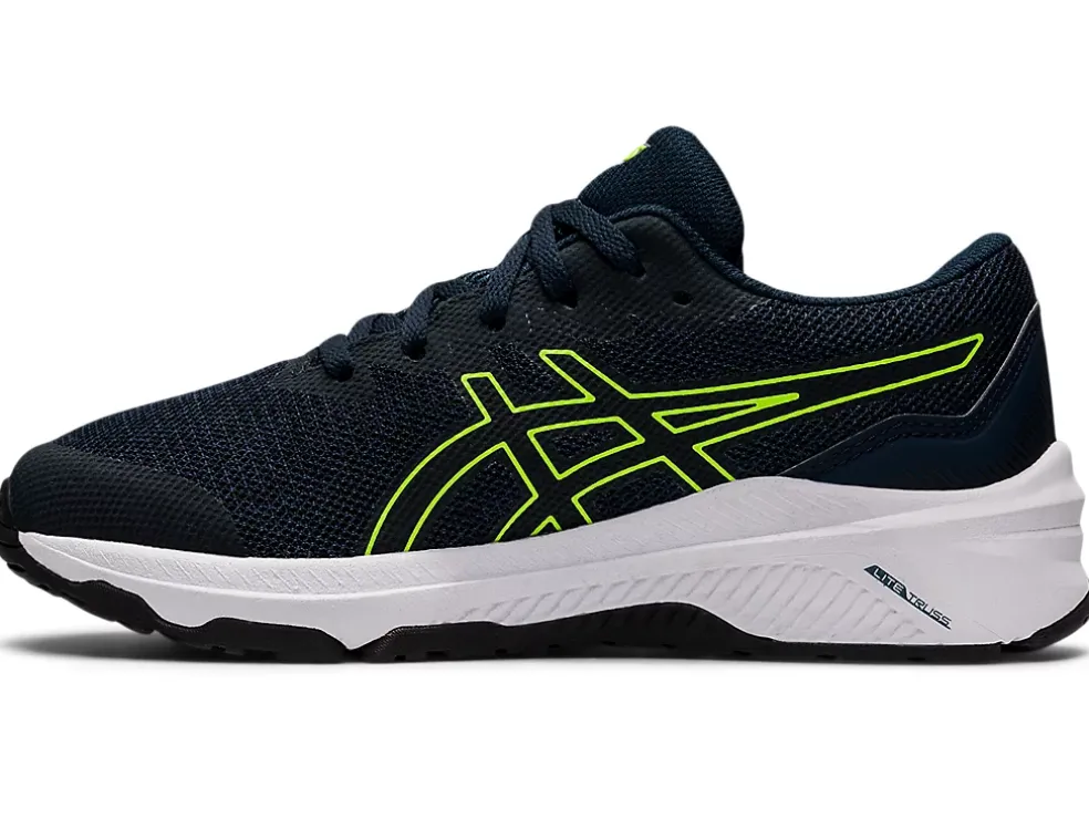 New ASICS GT-1000 11 GRADE SCHOOL French Blue/Hazard Green
