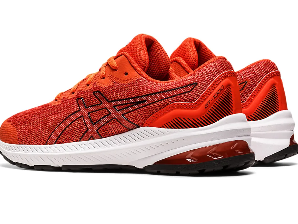 Discount ASICS GT-1000 11 GRADE SCHOOL Cherry Tomato/Black