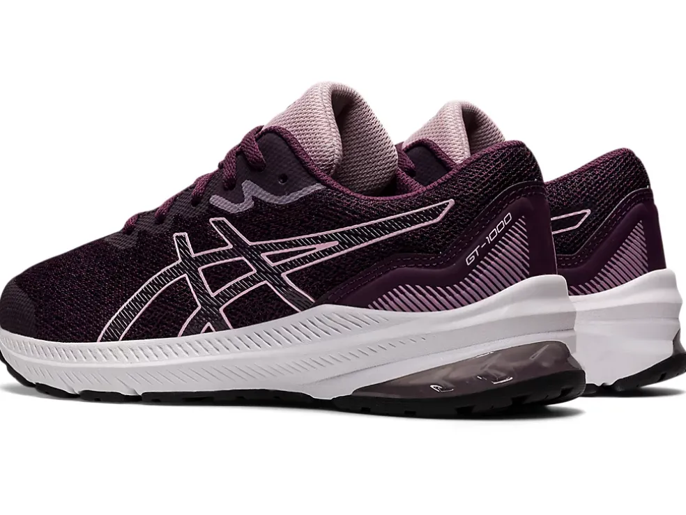 Sale ASICS GT-1000 11 GRADE SCHOOL Deep Plum/Barely Rose