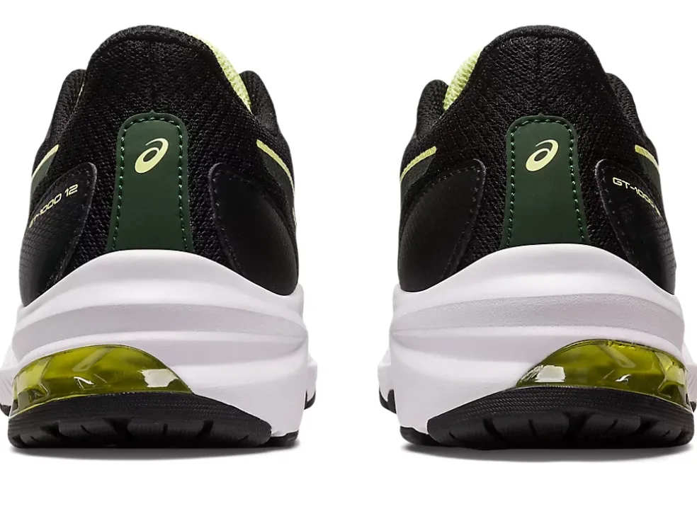 Best ASICS GT-1000 12 GRADE SCHOOL Black/Rain Forest