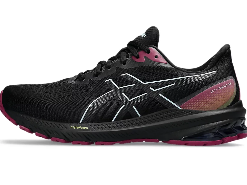 Best Sale ASICS GT-1000 12 GTX Black/Light Blue