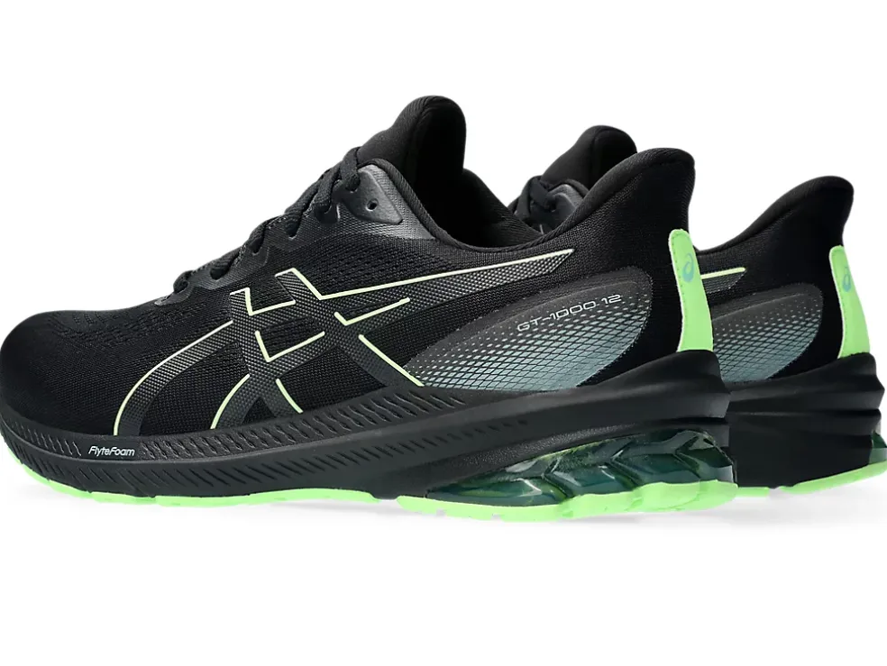 Cheap ASICS GT-1000 12 GTX Black/Illuminate Green
