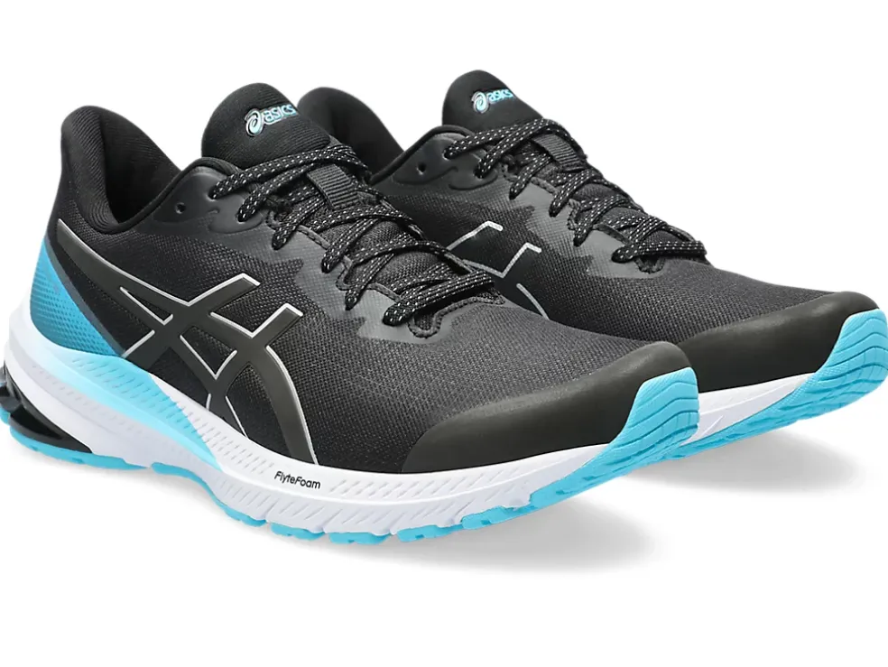 Online ASICS GT-1000 12 LITE-SHOW Black/Pure Silver