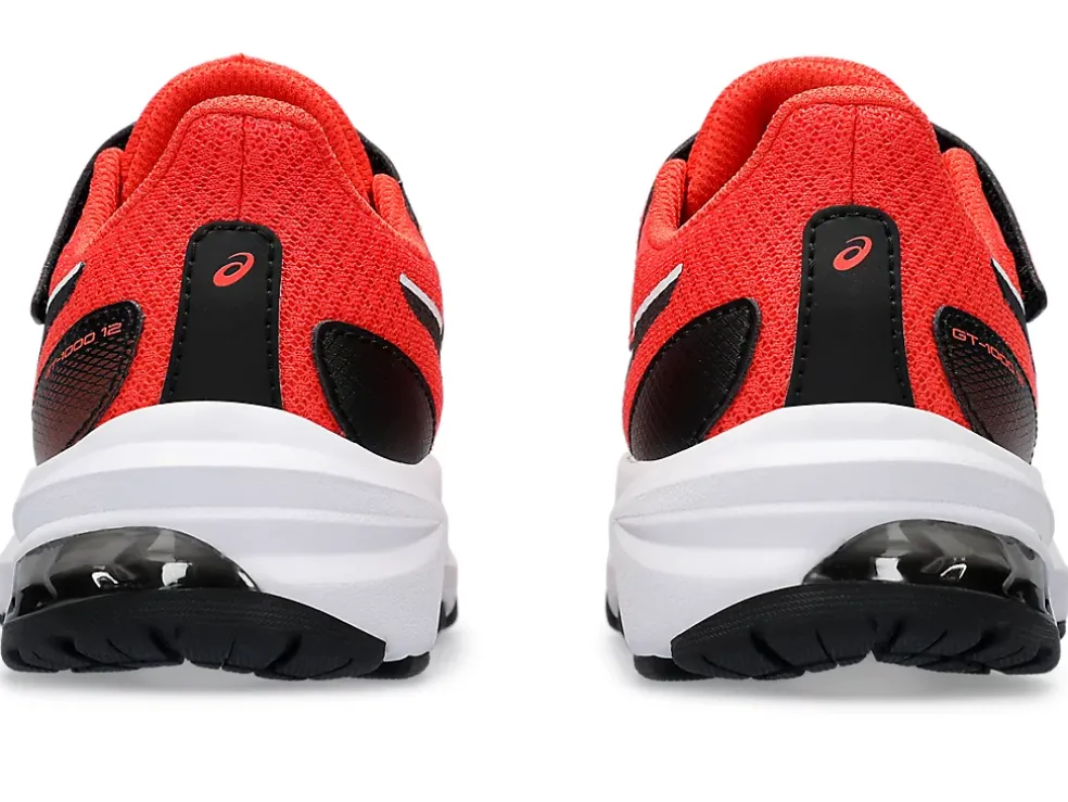 Best ASICS GT-1000 12 PRE-SCHOOL True Red/Black
