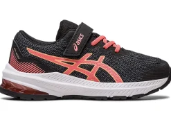 Best ASICS GT-1000 11 PRE-SCHOOL Black/Papaya