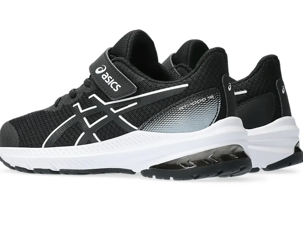 Store ASICS GT-1000 12 PRE-SCHOOL Black/White