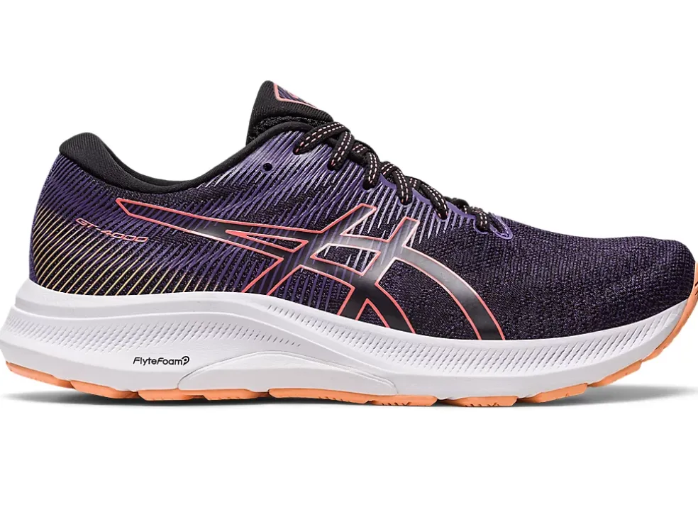 New ASICS GT-4000 3 WIDE Black/Papaya