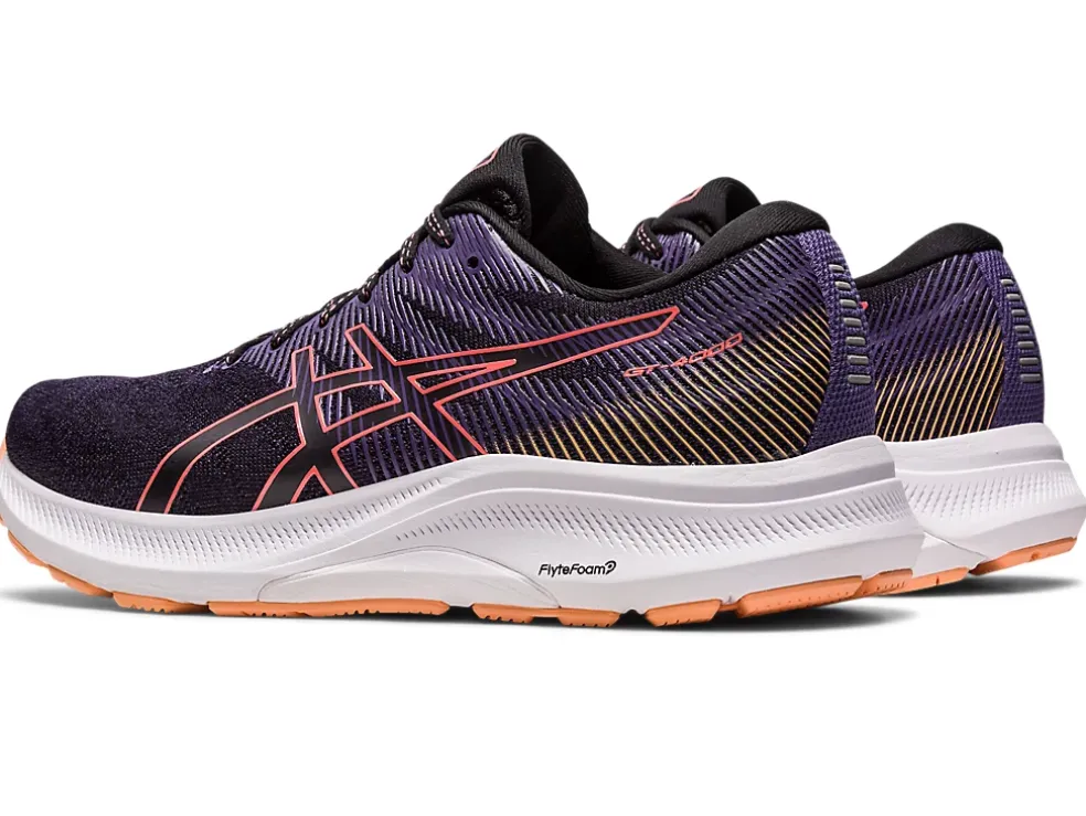 New ASICS GT-4000 3 WIDE Black/Papaya